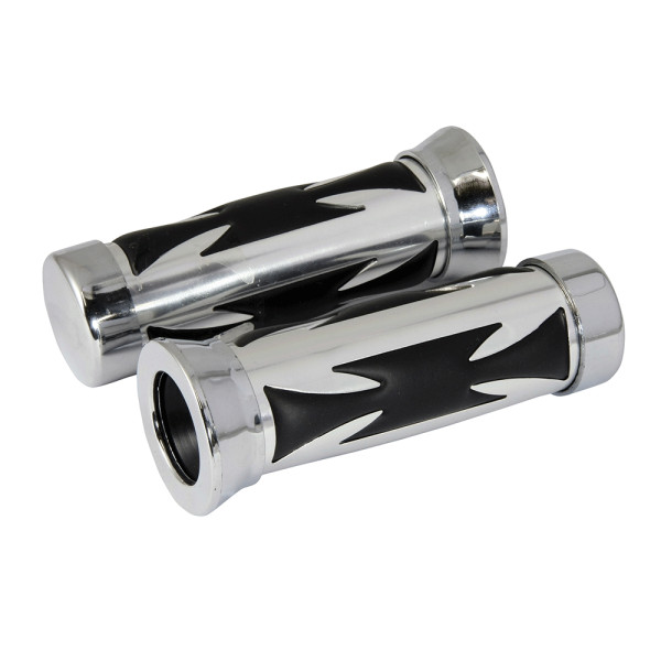 Bike It Bike it grips chrome chopper cushion 25mm